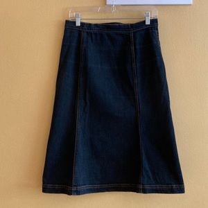 Vintage Vivienne Westwood denim a-line skirt